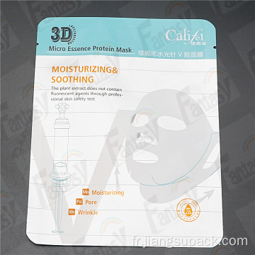 Sacs d&#39;emballage de masque de masque d&#39;aluminium